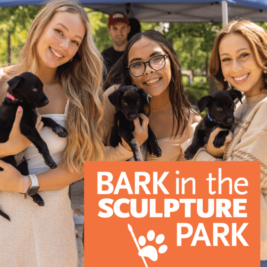 Bark in the Sculpture Park graphic