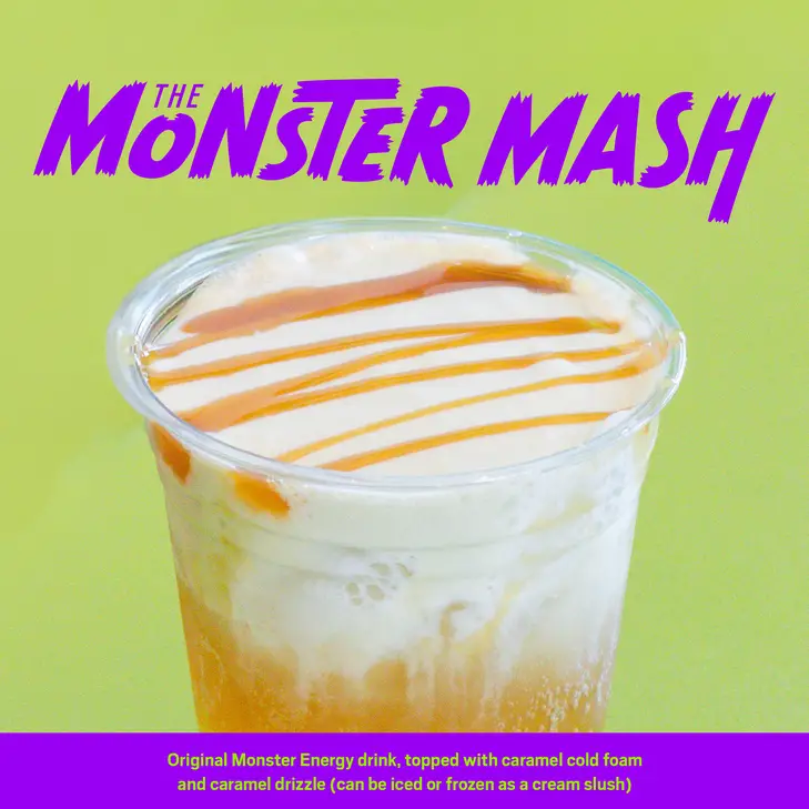 The Monster Mash drink graphic
