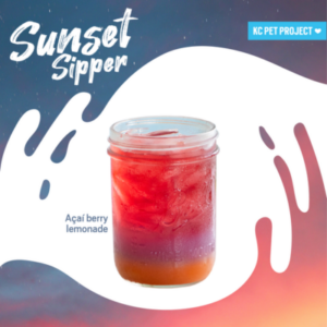 Sunset Sipper June Drink Graphic