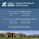 KCCAC hour changes